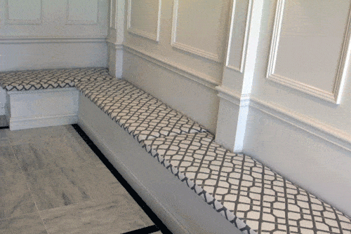 Building Lobby seating in Worltley Balmy Nights Raffles Silver.