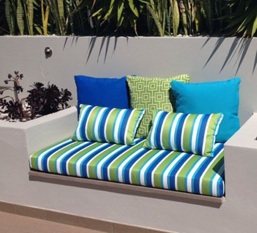 Latest Outdoor Installation in DRYFLOW outdoor foam and Warwick Outdoor Fabrics.