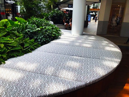 Large Shaped outdoor Daybed