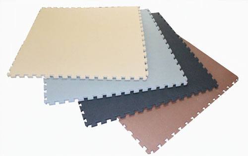 Interlocking EVA Tile - Large Grey - The Foam Booth